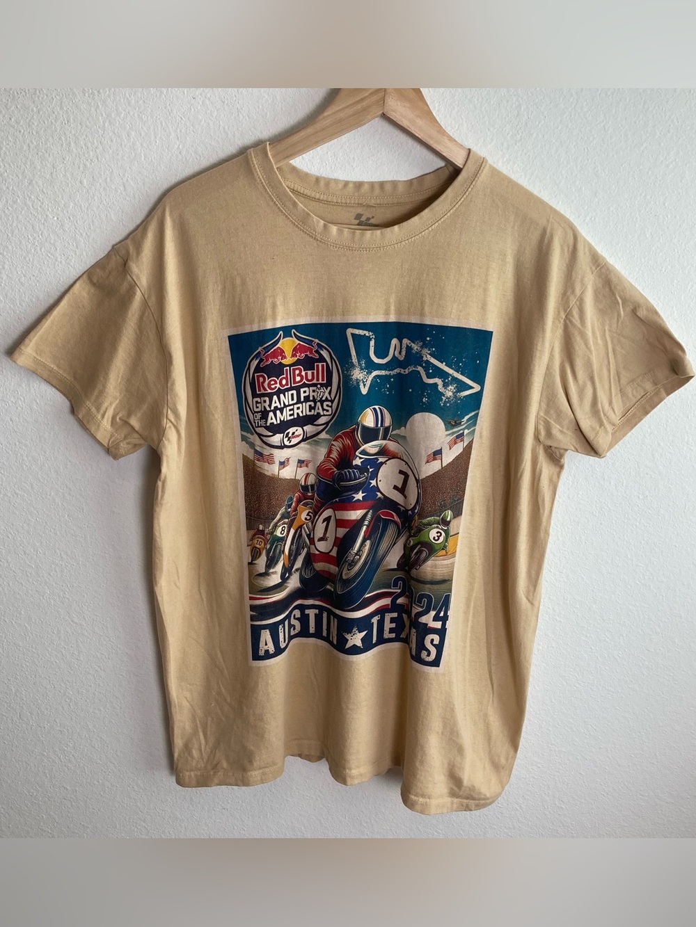 MOTOGP RED BULL GRAND PRIX OF THE AMERICAS AUSTIN TX T SHIRT SIZE XL Racing